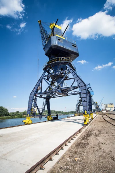 Port crane — Stok Foto