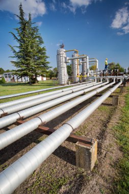 gaz depolama ve boru hattı