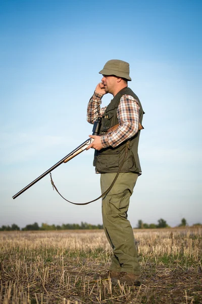 Avcılık avcı — Stok fotoğraf