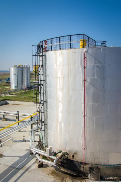 Petrol depolama ve boru hattı — Stok fotoğraf