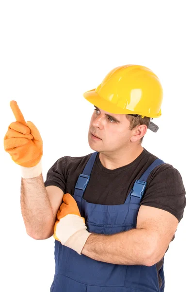 Worker isolated — Stock Photo, Image