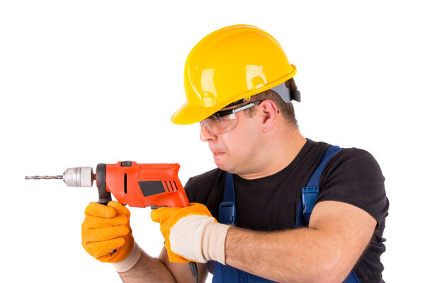 Рабочий изолирован
