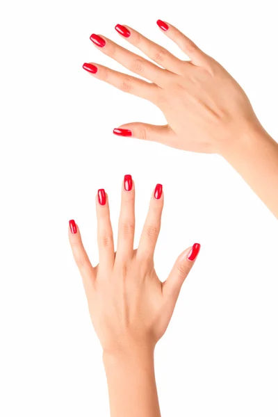 Manicured nails — Stock Photo, Image