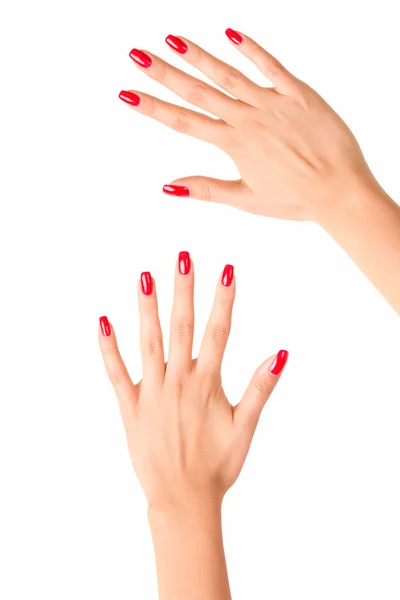 Paznokcie manicure — Zdjęcie stockowe