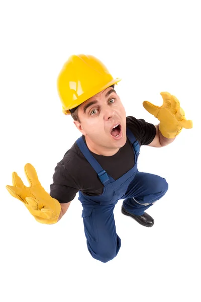 Worker isolated — Stock Photo, Image