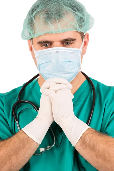 Portrait of a surgeon — Stock Photo, Image