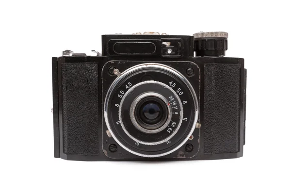 Starý fotoaparát, samostatný — Stock fotografie
