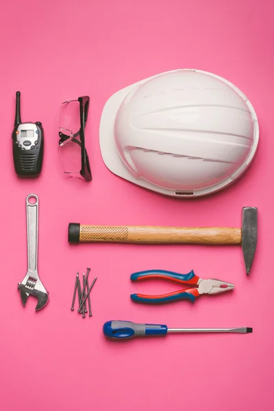 Set of construction tools — Stock Photo, Image