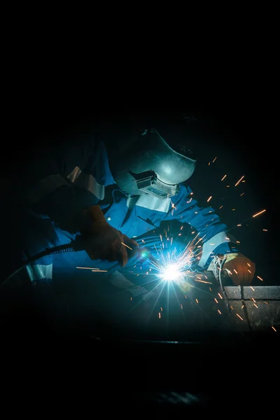 Welding work — Stock Photo, Image