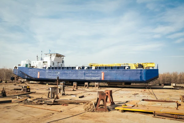 Schiffbauindustrie — Stockfoto