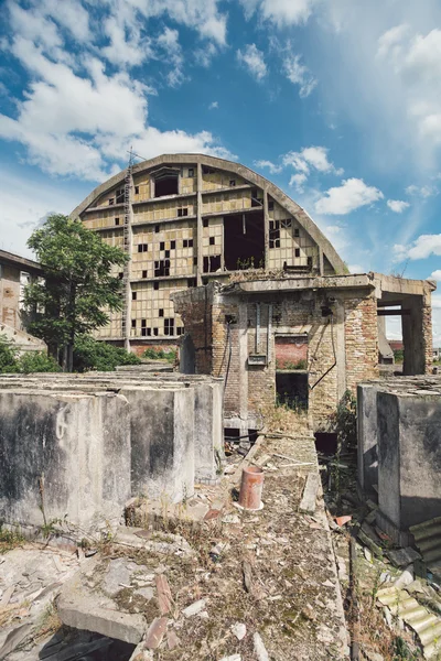 파괴 건물 — 스톡 사진