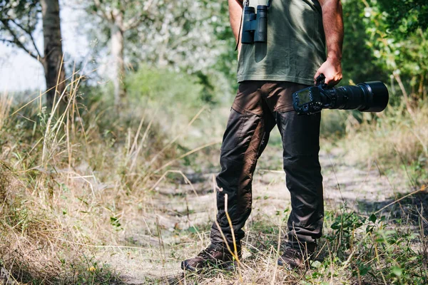 Fotógrafo Vida Selvagem Livre Fotógrafo Profissional Natureza — Fotografia de Stock