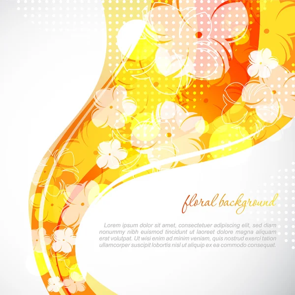 Beautiful spring background — Stock Vector