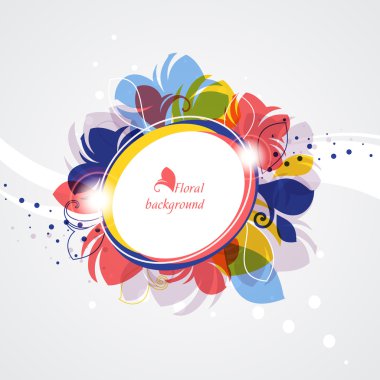 soyut çiçek arkaplanı