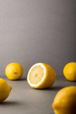 Renkli taze limonlar. Yüksek çözünürlük