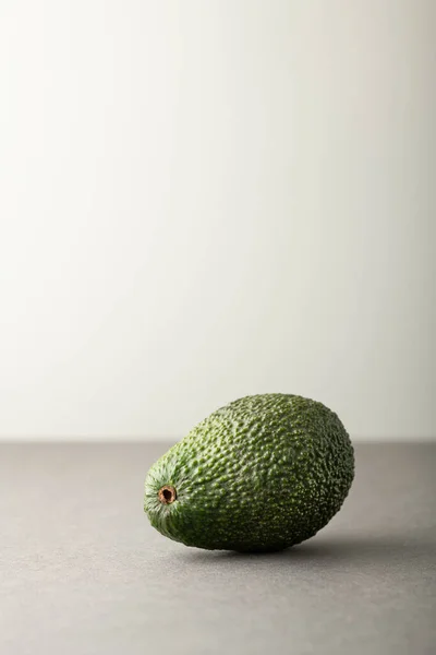 Avocado Grey Background Space Text — Stock Photo, Image