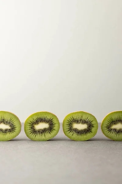 Kiwi Fruit Color Background — 스톡 사진