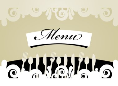 Restoran Menü kartı