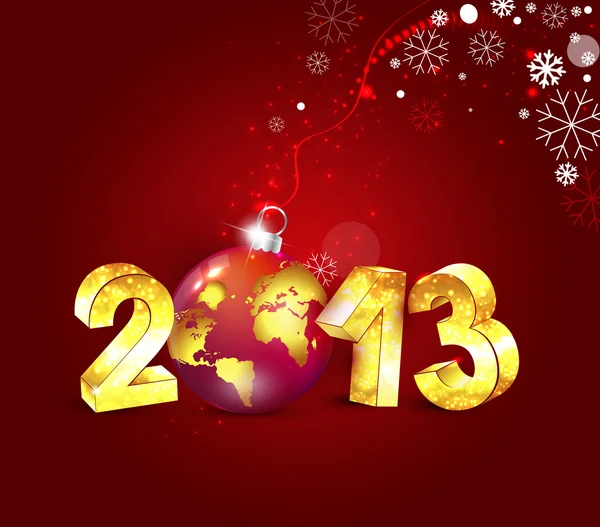 New year 2013 — Stock Vector