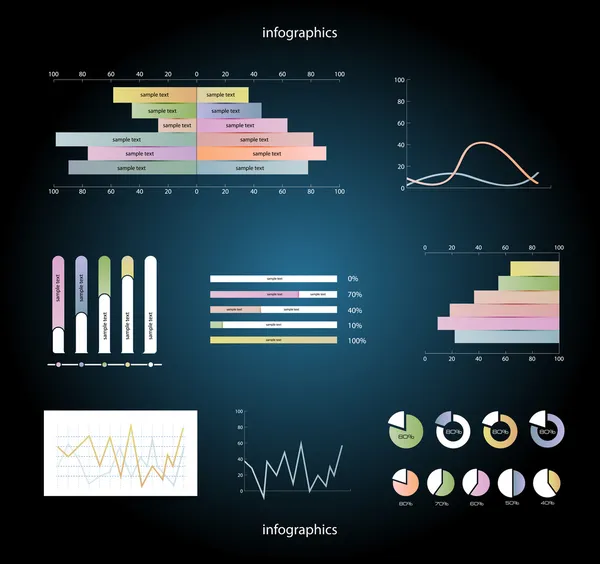 Infographics elements — Stock Vector