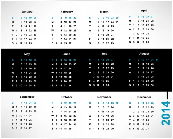 Kalender — Stockvector