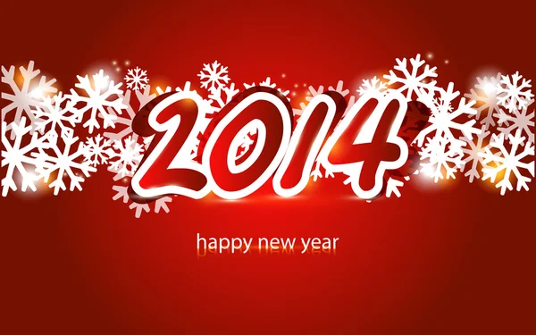 Yeni yıl 2014 kartı