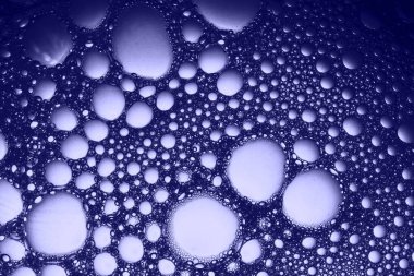 Soyut Mavi Baloncuklar Duvar Kağıdı Arkaplanı