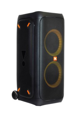 Ses hoparlörü beyaz arkaplanda izole edildi