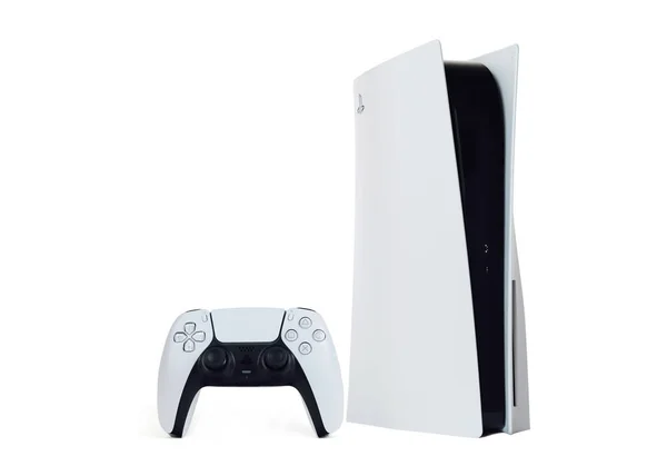 Siyah kablosuz televizyon beyaz arkaplanda izole edildi