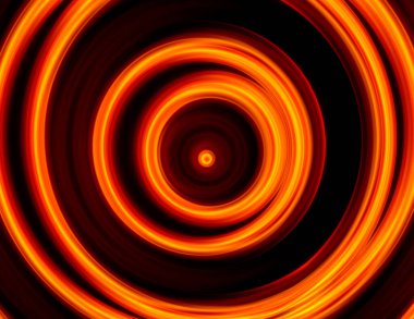 Parlak çizgiler ve dalgalarla soyut arkaplan