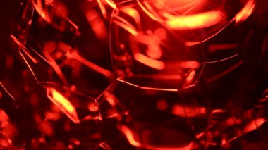 Su damlası ya da Soyut Şekil Kenarlı Sabun köpüğü