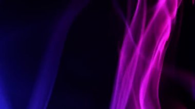 Soyut mavi ve mor duman