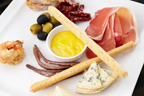 Tapas platter — Stock Photo, Image