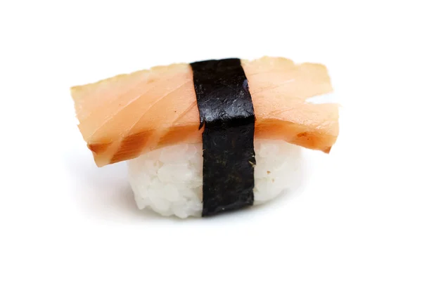 Räucherlachs-Sushi — Stockfoto