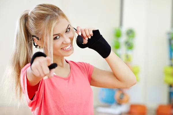 Fitness instructor — Stock Photo, Image