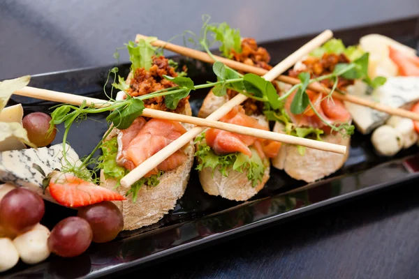 Bruschetta. — Foto de Stock