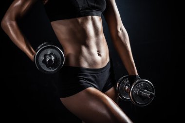 Fitness dumbbells ile