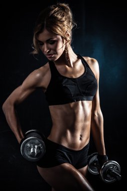 Fitness dumbbells ile
