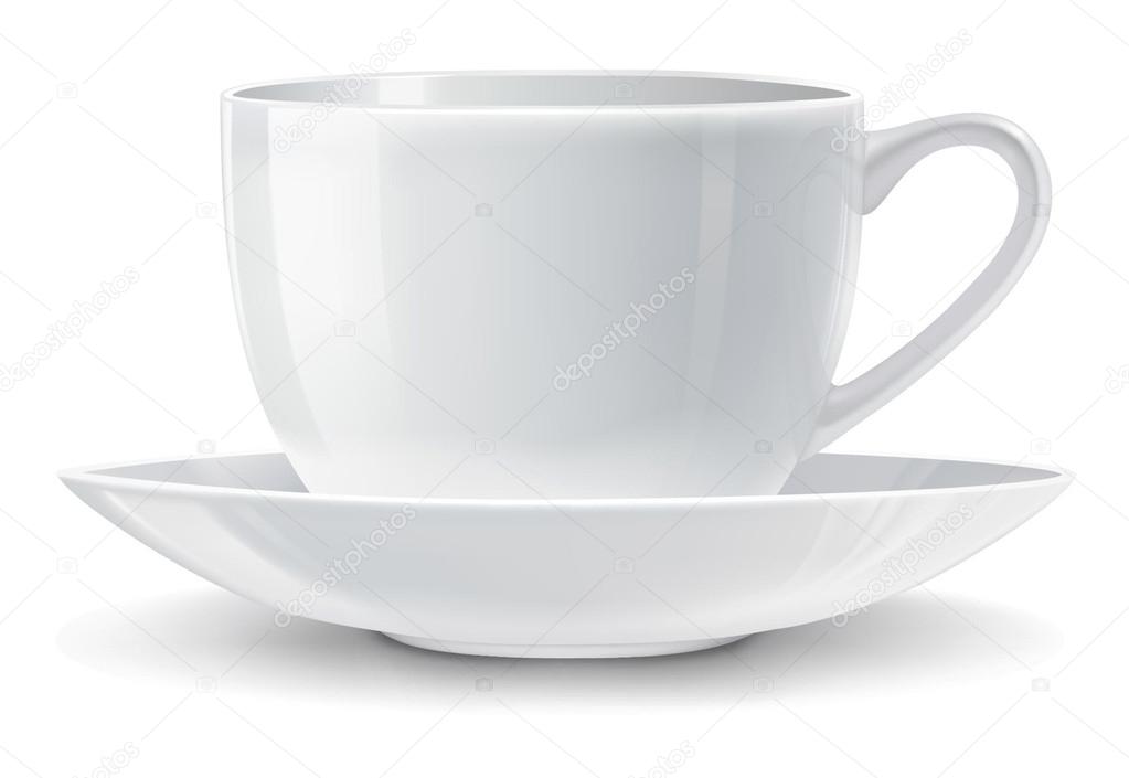 White cup