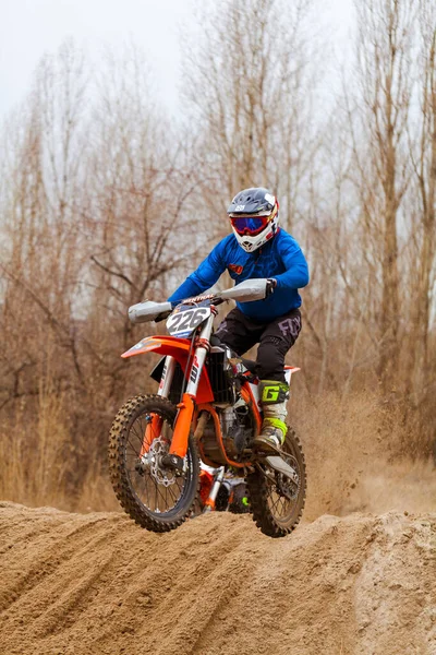 Campeonato Aberto Região Kharkov Motocross Ucrânia Kharkov 2021 — Fotografia de Stock