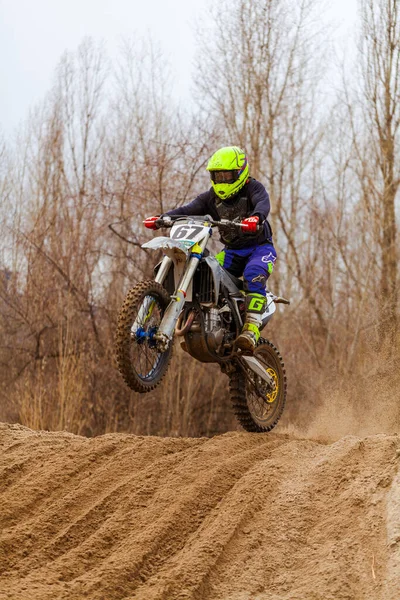 Campeonato Aberto Região Kharkov Motocross Ucrânia Kharkov 2021 — Fotografia de Stock