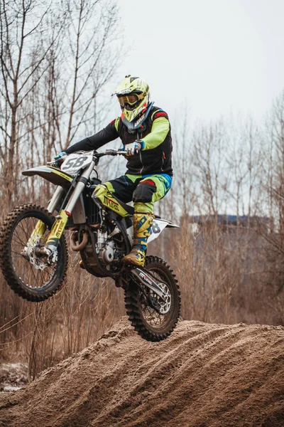 Campeonato Aberto Região Kharkov Motocross Ucrânia Kharkov 2021 — Fotografia de Stock