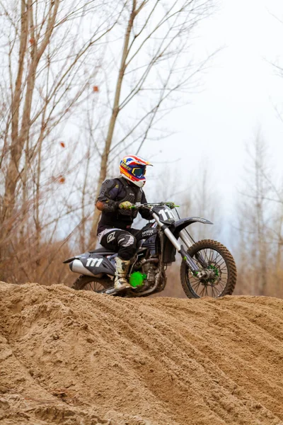 Campeonato Aberto Região Kharkov Motocross Ucrânia Kharkov 2021 — Fotografia de Stock