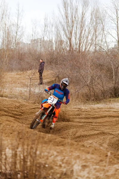 Open Championship Kharkov Region Motocross Ukraine Kharkov 2021 — Stock Photo, Image