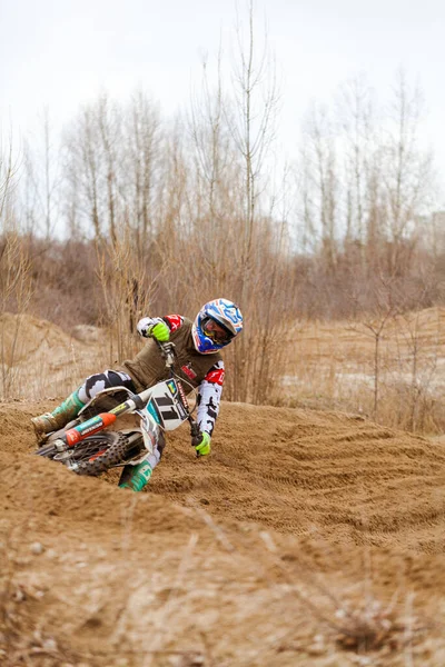 Campeonato Aberto Região Kharkov Motocross Ucrânia Kharkov 2021 — Fotografia de Stock