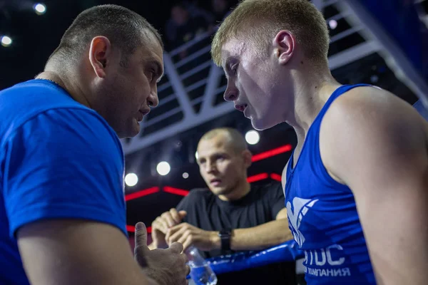 Kampf Zwischen Boyko Nikita Und Tsikalo Ruslan Der Gewichtsklasse Bis — Stockfoto
