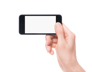 Akıllı telefondan fotoğraf çekiyor.
