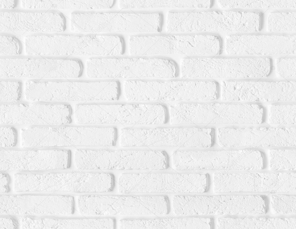 シームレスな白いレンガ壁のテクスチャ ストック写真 C Bloomua