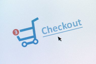 Çevrimiçi alışveriş kavramı