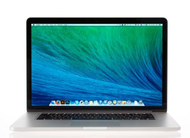 Brand new Apple MacBook Pro Retina clipart